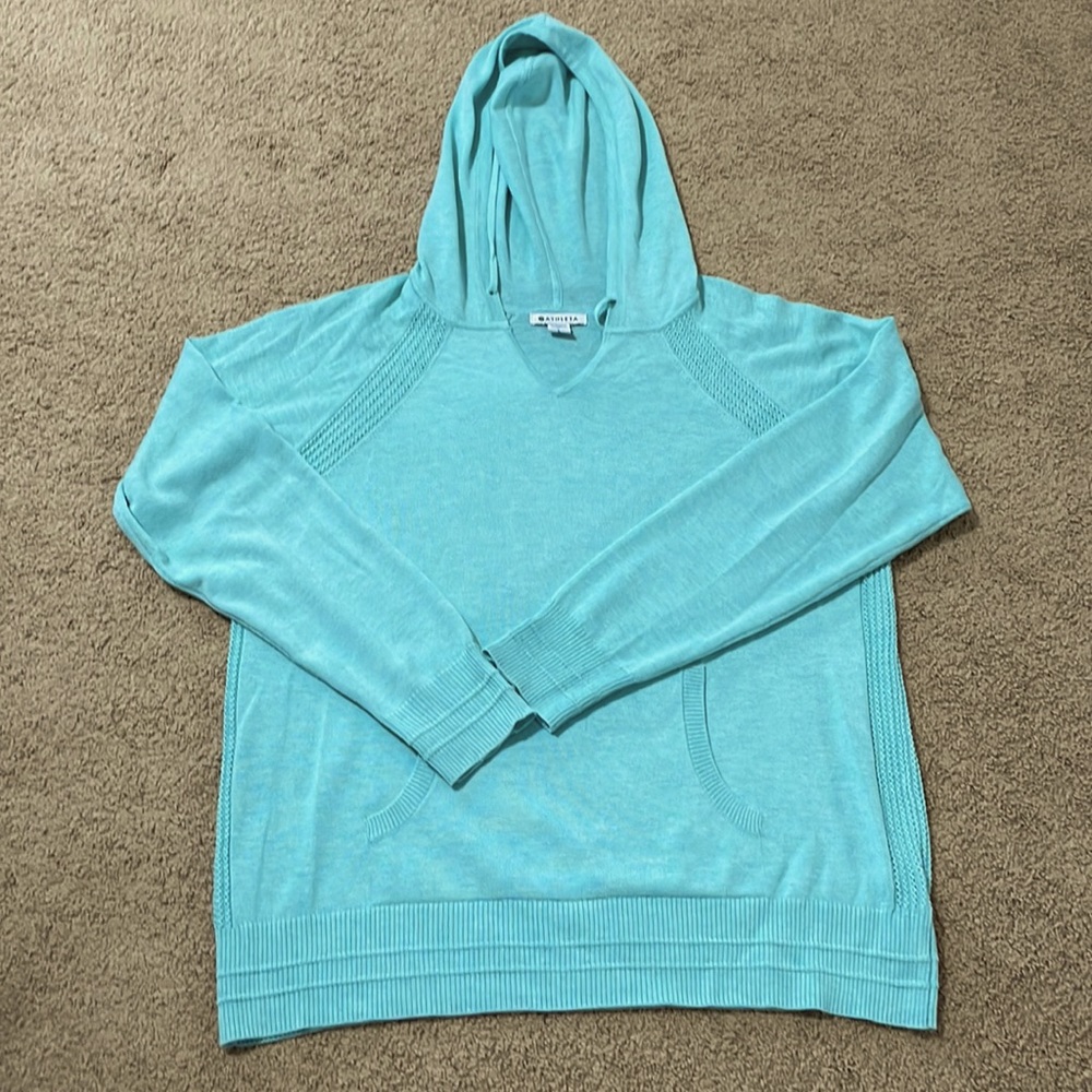 Athleta lightweight sweater hoodie